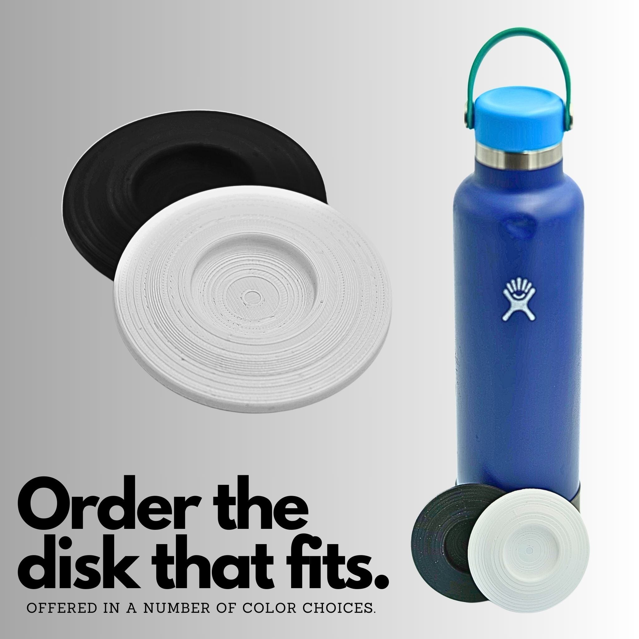 AirTag Hydrodisk to Track Hydro Flask Water Bottles & Travel Tumblers –  Layered Design Works